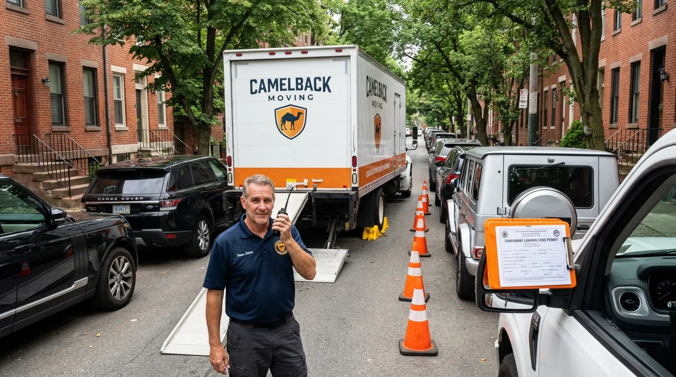 City street loading permit setup in Sewickley, PA